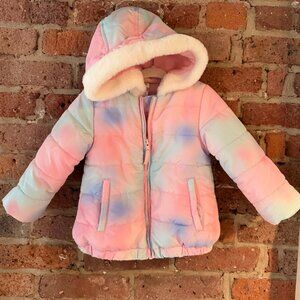 Little Me Puffer Jacket 18 months- BARELY WORN